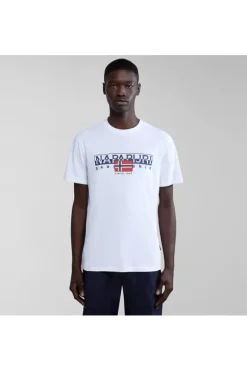 Napapijri T-shirt manica corta A4hto Bright whi