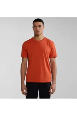 Napapijri T-shirt manica corta A4h8d Orange bur