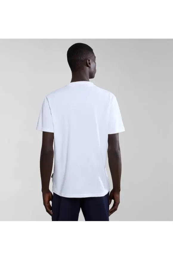 Napapijri T-shirt manica corta A4hto Bright whi