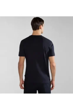 Napapijri T-shirt manica corta A4hto Blu marine