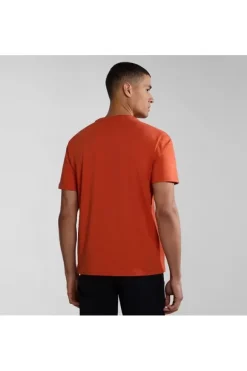 Napapijri T-shirt manica corta A4h8d Orange bur