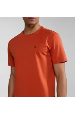 Napapijri T-shirt manica corta A4h8d Orange bur