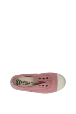 Natural World Scarpa in tela 470 Rosa