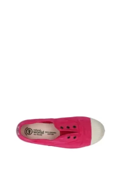 Natural World Scarpa in tela 470e Fuxia