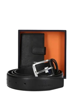 Navigare Cintura portafoglio Pr009 Nero