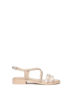 NeroGiardini Sandalo basso 13403d Beige