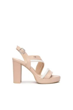 NeroGiardini Sandalo tacco 13352d Cipria