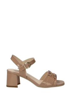 NeroGiardini Sandalo tacco 10242d Nude