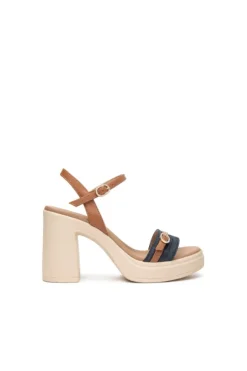 NeroGiardini Sandalo tacco 13665d Jeans