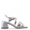 NeroGiardini Sandalo tacco 18440de Acciaio
