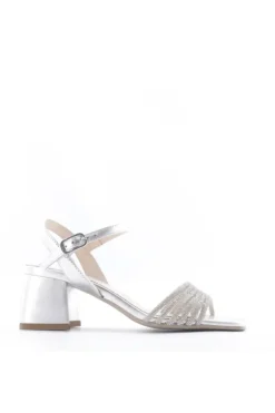 NeroGiardini Sandalo tacco 07320de Argento