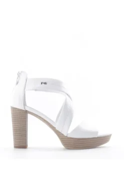 NeroGiardini Sandalo tacco 07500d Bianco