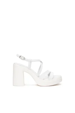 NeroGiardini Sandalo tacco 13660d Bianco