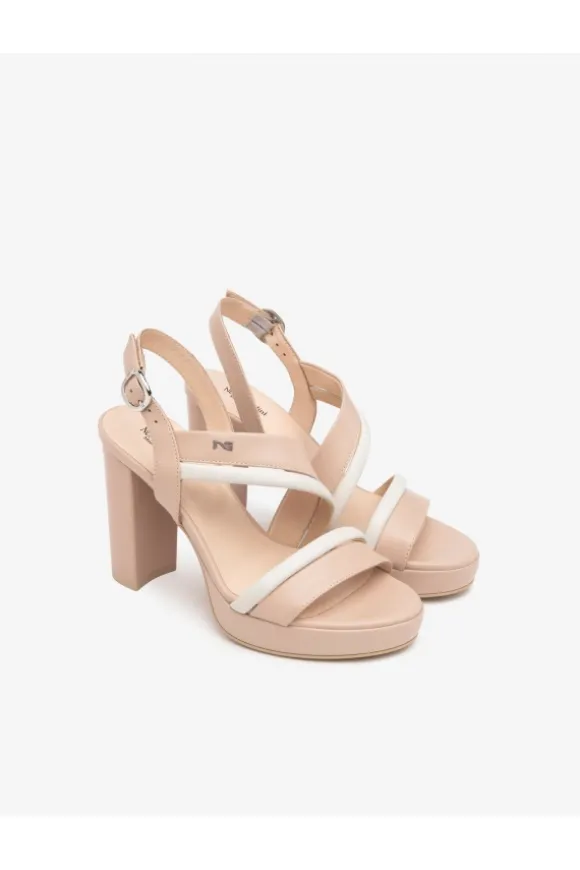 NeroGiardini Sandalo tacco 13352d Cipria