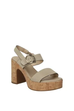 NeroGiardini Sandalo tacco 10390d Ivory