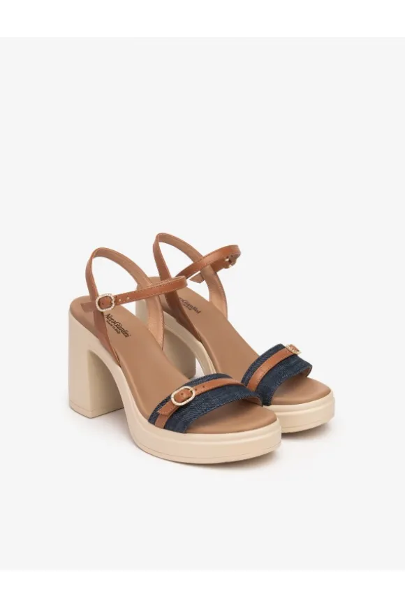 NeroGiardini Sandalo tacco 13665d Jeans