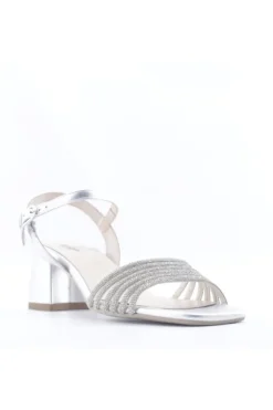 NeroGiardini Sandalo tacco 07320de Argento