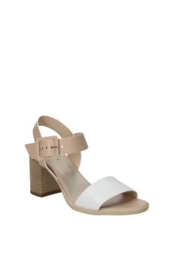 NeroGiardini Sandalo tacco 18654d Bianco