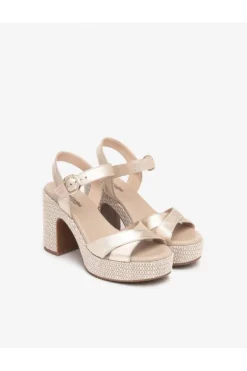 NeroGiardini Sandalo tacco 13631d Sand