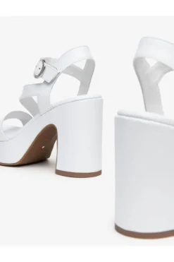 NeroGiardini Sandalo tacco 10400d Bianco