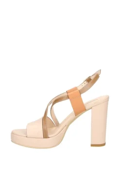NeroGiardini Sandalo tacco 07542d Cipria