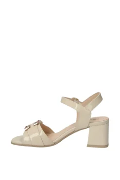 NeroGiardini Sandalo tacco 10242d Latte