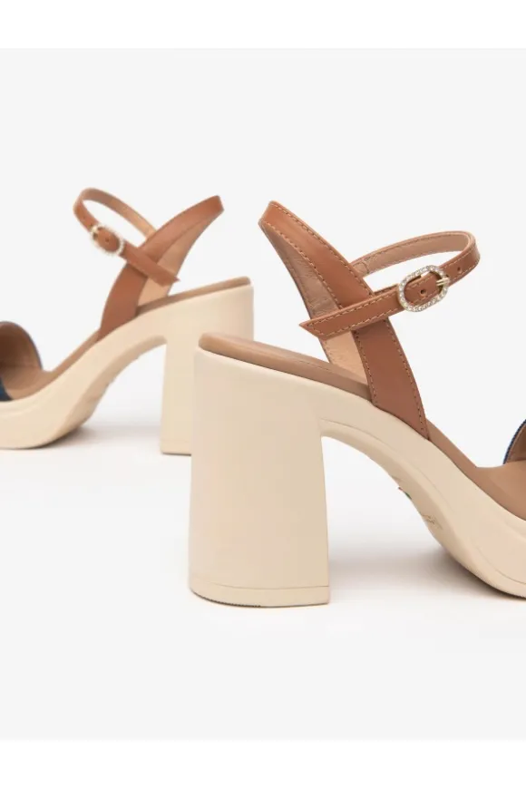 NeroGiardini Sandalo tacco 13665d Jeans