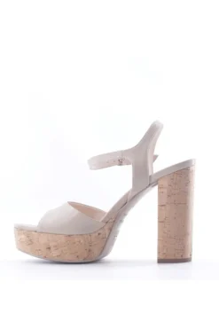 NeroGiardini Sandalo tacco 07530d Lino