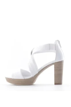 NeroGiardini Sandalo tacco 07500d Bianco