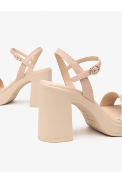 NeroGiardini Sandalo tacco 13664d Beige