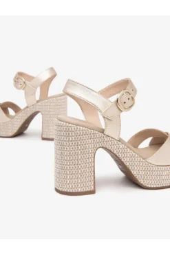 NeroGiardini Sandalo tacco 13631d Sand