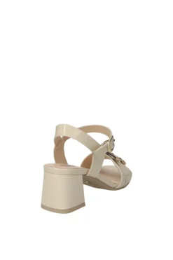 NeroGiardini Sandalo tacco 10242d Latte