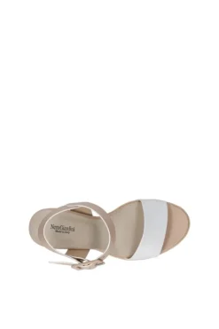 NeroGiardini Sandalo tacco 18654d Bianco
