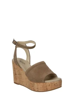 NeroGiardini Sandalo zeppa 07663d Castoro