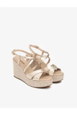 NeroGiardini Sandalo zeppa 13571d Sand