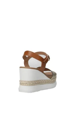 NeroGiardini Sandalo zeppa 10561d Miele