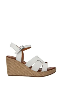 Oxford street Sandalo zeppa 48799 White