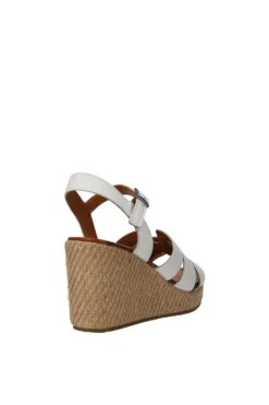 Oxford street Sandalo zeppa 48799 White
