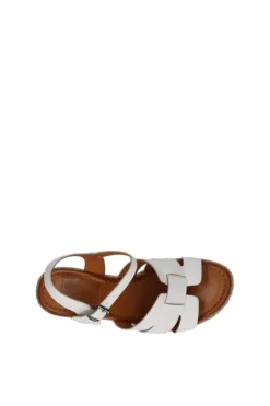 Oxford street Sandalo zeppa 48799 White