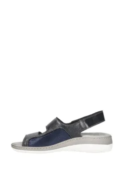 Pharma shoes Sandalo zeppa 317 Blu