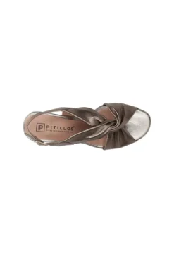 Pitillos Sandalo tacco 5692 Bronzo