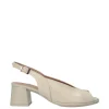 Pitillos Sandalo tacco 10536 Crema
