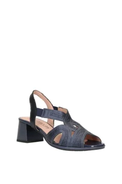 Pitillos Sandalo tacco 5690 Marino