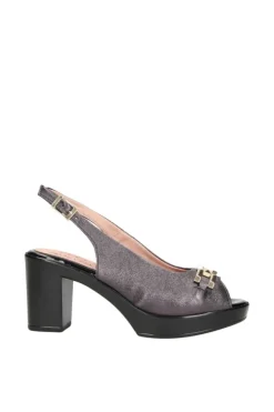 Pitillos Sandalo tacco 2813 Negro