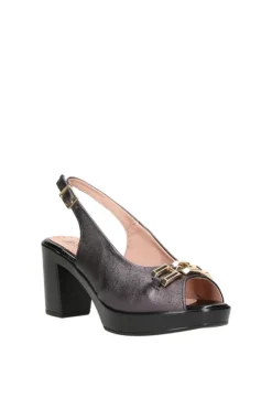 Pitillos Sandalo tacco 2813 Negro