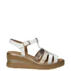 Pitillos Sandalo zeppa 10353 Blanco