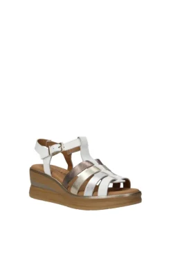 Pitillos Sandalo zeppa 10353 Blanco