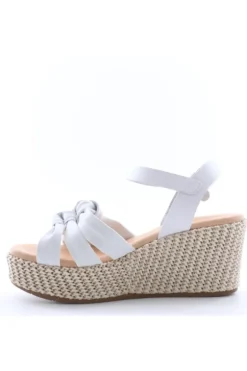 Pitillos Sandalo zeppa 5251 Blanco