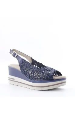 Pitillos Sandalo zeppa 2431 Marino