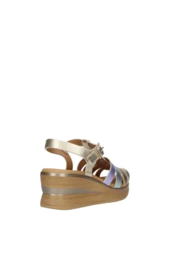 Pitillos Sandalo zeppa 10354 Oro